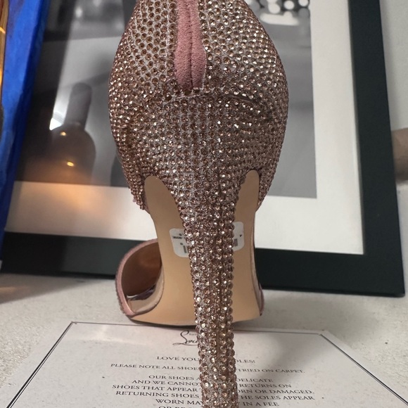 Rose Gold Heels Size 5.5 - Picture 2 of 7